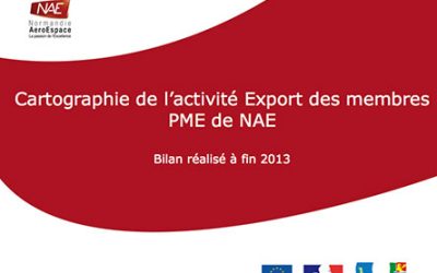 Cartographie de l’activité Export des membres PME de NAE