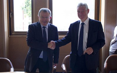 Convention de Partenariat entre Normandie AeroEspace et Calvados Stratégie