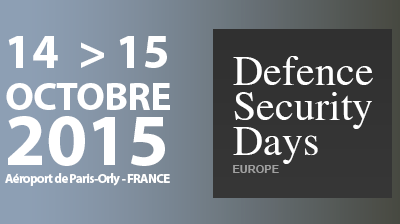 Defence et Security Days – Paris-Orly – 14-15 octobre 2015