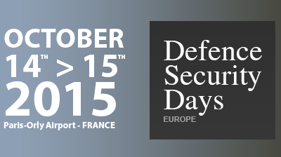 14-15 octobre 2015 – Defence et Security Days – Paris-Orly