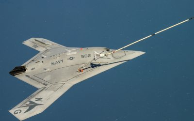 Premier ravitaillement en vol réussi pour le X-47B – Air et Cosmos