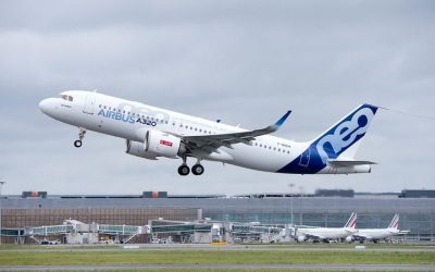 Vol d’essai réussi pour le premier A320neo muni d’un moteur Leap – Aéronautique – Défense