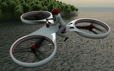 L’industrie c’est fou : mi-vélo, mi drone, voici le flike !