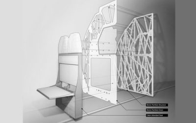 Airbus et Autodesk développent une « cloison bionique » grâce à l’impression 3D, actualité aéronautique ::: Le Journal de l’Aviation