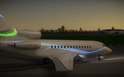 Aircelle Electro-Luminescent Displays Make Bizjets Glow | Business Aviation News: Aviation International News