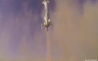 Blue Origin : premier vol d’un étage de lanceur récupérable – Air&Cosmos