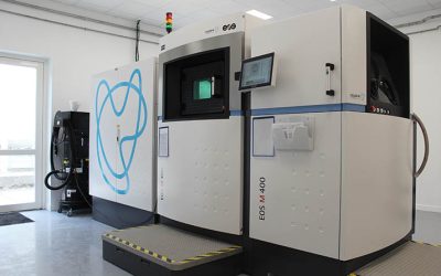 VOLUM-E – Installation de la M400 & fabrication de la première pièce de grande dimension en 500H