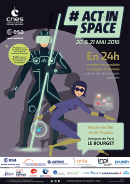 ActInSpace : concours d’innovation (à partir des technologies spatiales)  – 03/05/16 – 17h00