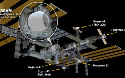 Le gonflage du module BEAM interrompu – Air&Cosmos