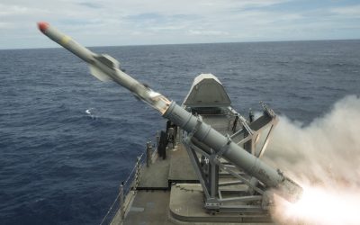 Le missile Harpoon testé sur LCS – Air&Cosmos