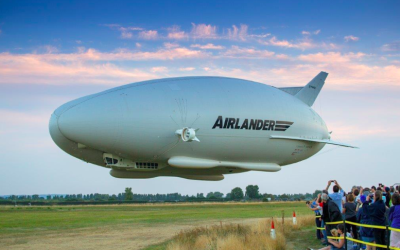 Premier vol du dirigeable Airlander 10 – Air&Cosmos