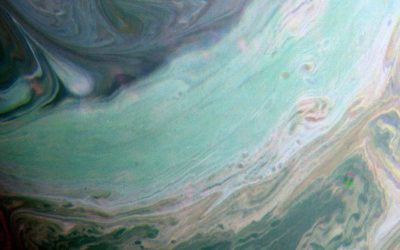 Nuages sur Saturne en infrarouge – Air&Cosmos