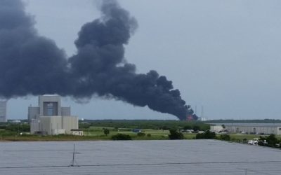 Un lanceur de SpaceX explose durant une phase de test