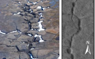 Des rivières souterraines récemment actives sur Mars – Air&Cosmos