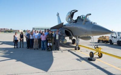 Premier vol d’essai sous Rafale du pod Talios – Air&Cosmos