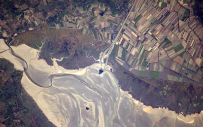 La Terre dans l’oeil de Thomas Pesquet #1 : le Mont Saint-Michel – Air&Cosmos