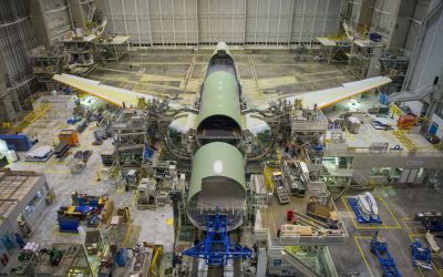 Airbus débute l’assemblage du Beluga XL, son nouveau gros-porteur, à Toulouse