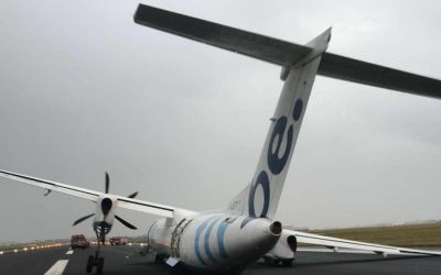 [Vidéo] Atterrissage compliqué dans la tempête à l&rsquo;aéroport d&rsquo;Amsterdam Schiphol