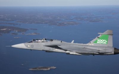 Le Gripen vole avec du bio carburant – Air&Cosmos