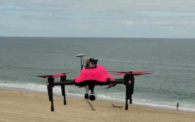 Nouvelles expérimentations cet été pour le drone Helper