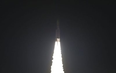 [Vidéo] Ariane 5 met en orbite le premier satellite électrique européen