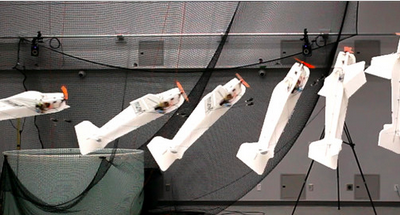 Un drone qui s’accroche aux murs
