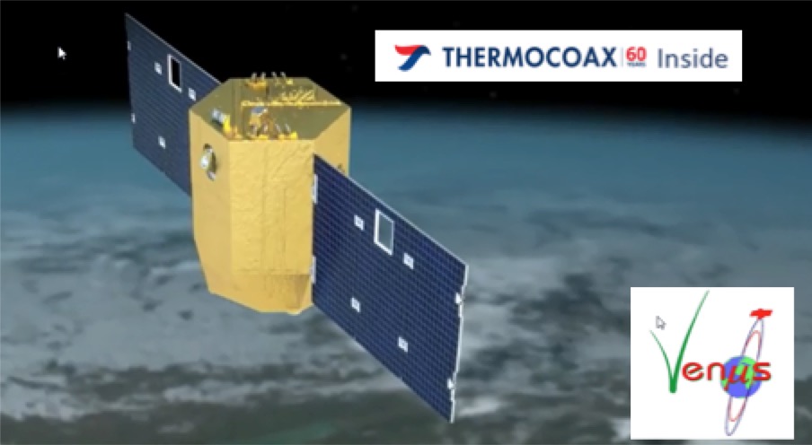 Thermocoax à bord des Satellite E3000 et succès de la mission Venµs