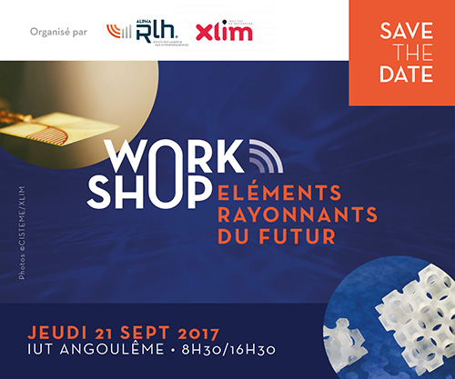 Le 21/09/2017 –  Workshop Eléments Rayonnant du Futur  – Angoulème