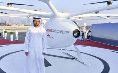 Premier vol d’essai du taxi volant autonome – Apps&Drones