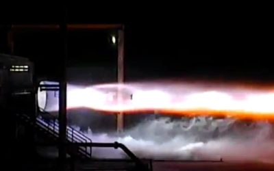 [Vidéo] Le réacteur BE-4 de Blue Origin réussit son premier test d’allumage
