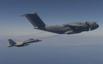 France : Livraison du premier A400M équipé de pods de ravitaillement
