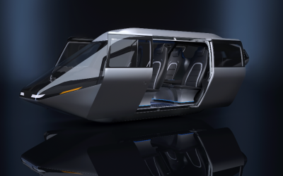 Bell Helicopter dévoile sa cabine Air Taxi – Air&Cosmos