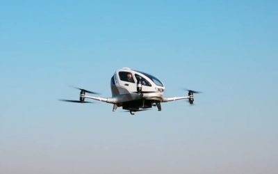 [Vidéo] Taxis volants : duel à distance entre Airbus et le chinois Ehang