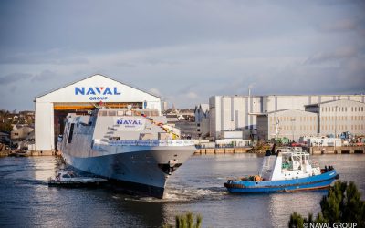 Naval Group met à flot une sixième frégate Fremm