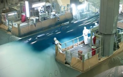 [Vidéo] Comment Airbus peint ses avions de ligne