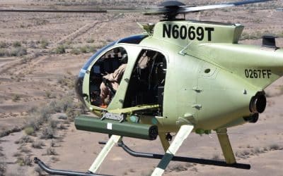 Un lance roquettes Thales qualifié sur MD530G – Air&Cosmos