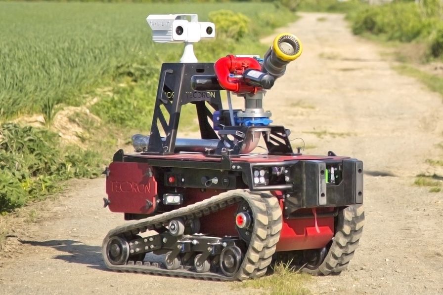 [Vidéo] Trois robots Sentinel en renfort des pompiers de Paris