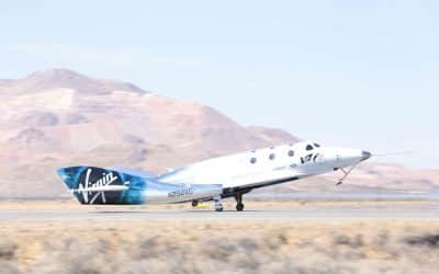 [En images] En frôlant Mach 2, le vaisseau de Virgin Galactic s’approche un peu plus du premier vol spatial touristique