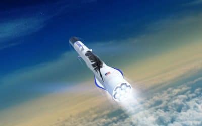 Comment Blue Origin compte réutiliser 25 fois son lanceur spatial