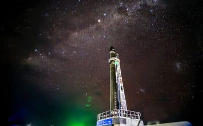 [En images] Electron, la mini fusée de Rocket Lab, prête à s&rsquo;envoler