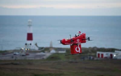 Vodafone réalise une livraison par drone grâce au réseau 4G – Apps&Drones