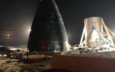 Elon Musk dévoile un prototype de son vaisseau martien – Air&Cosmos
