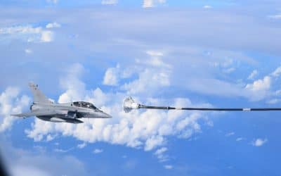 Dissuasion : Exercice de tir de missile ASMPA par les Rafale B des FAS