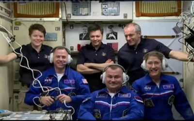 La Station spatiale internationale de nouveau au complet – Air&Cosmos