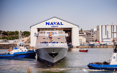 Lancement de la première FREMM de défense aérienne – Air&Cosmos