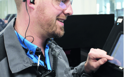 L&rsquo;oreillette de Cotral Lab permet de communiquer dans le bruit – Electronique