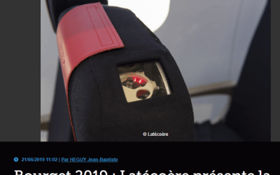 Bourget 2019 : Latécoère présente la LIFI en collaboration avec Air France