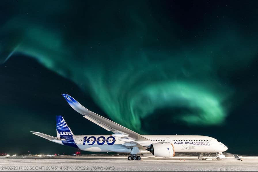 [En images] Dans les coulisses de la campagne d’essais de l’Airbus A350-1000 – Bourget 2019