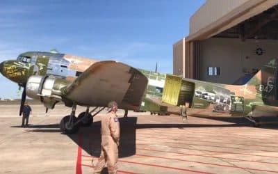 L’avion qui a mené le débarquement en Normandie retourne sur ses terres d’opération, 75 ans après – L&rsquo;Usine Aéro