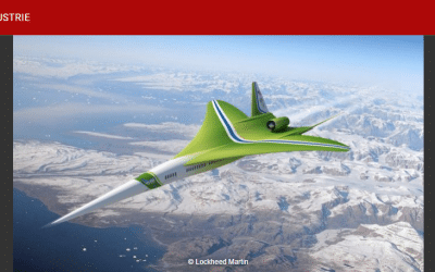 Supersonique civil : Lockheed Martin planche sur sa version